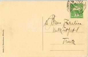 India, Indián, Indija; Államvasútiak elemi népiskolája, iskolai oltár és szertár, belső. E. Dannenba...