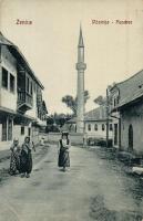 1914 Zenica, Dzamija / Moschee / mosque, street view, folklore. W. L. Bp. 4878. (EK)