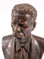 Jelzett Gorkij szobor márvány talapzaton 17 cm