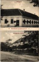 1915 Újszentiván (Szeged), Gazdakör, Községháza és utca