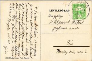 1914 Tengőd, látkép. Kiadja Breuer Pepi