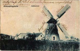 1925 Kiskunfélegyháza, szélmalom / windmill