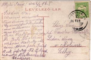 1916 Kiskunhalas, szélmalom. Kun Sándor kiadása / windmill (EK)