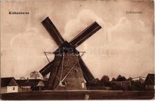 1916 Kiskunhalas, szélmalom / windmill (Rb)