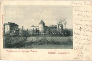 1901 Késmárk, Kezmarok; Thököly vár. Kiadja Reiner Miklós / Schloss / castle (EK)