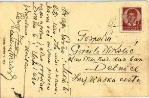 Gomirje, Zeljeznicka stanica sa okollnom / vasútállomás a híddal / Bahnhof / railway station with th...