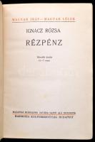 Ignácz Rózsa: Rézpénz. Bp., é.n. Harmónia. Festett egészvászon kötésben, laza fűzéssel