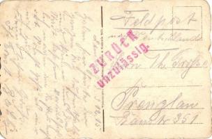 1915 Lviv, Lwów, Lemberg; Ul Karola Ludwika i róg Jagiellónskiej / Karl Ludwigs- und Ecke Jagelloner...