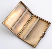 Ezüst cigarettatárca 182g 12x8 cm