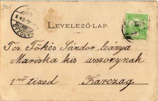 1904 Püspökfürdő, Szentlászlófürdő, Baile 1 Mai; fürdőépület, gyógyterem, Lőrincz fürdő, park, Népsz...