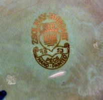 Zsolnay eozin mázas kis váza, jelzett, kis kopásnyomokkal, m: 12 cm