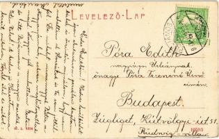 1913 Perjámos, Periam; Haulikfalvai templom. W.L. 1324. / Kirche / church in Haulic