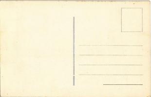 Retteg, Reteag; Fő tér, piac árusokkal, Leon Antal üzlete / main square with market and shop