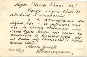 1930 Rozsnyó, Roznava; Főtemplom belső, oltár / church interior, altar. Rusák M. photo (kis szakadás...