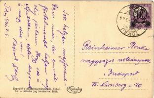 Tokaj, Árvaház park részlete lányokkal