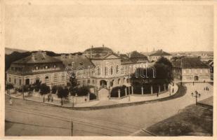 Pozsony, Pressburg, Bratislava; Ciastka Stefánikovej cesty, Grasalkovicov palác / Stefanik utca, Grassalkovich palota, kastély / street view, palace, castle