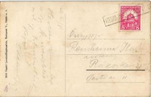 Kisújszállás, Piac tér árusokkal, templom, az előtérben kihirdetés és felolvasás rendőr jelenlétében...