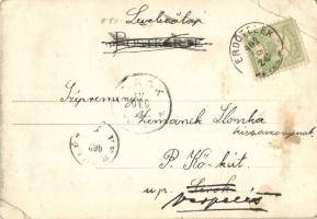 1902 Der Seder-Abend (Passahfest). Verlag A. I. Hoffmann / Pészah, Széder este / Passover Seder. Pes...