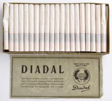cca 1920-1930 Kis dohány gyűjtemény: szivaros és szivarkás dobozok (Diadal, Faintos, stb.), összesen...