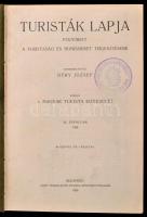 1928-1929 a Turisták lapja két évfolyam egybekötve, érdekes írásokkal