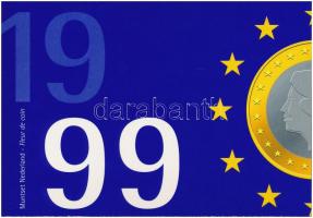Hollandia 1999. 5c-5G (6xklf) az utolsó forgalmi sor az Euro bevezetése előtt T:1 Netherlands 1999. 5 Cents - 5 Gulden (6xdiff) the last coin set before the Euro C:UNC