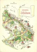 13 db MODERN külföldi térkép motívumlap / 13 MODERN European and Worldwide map motive cards