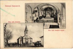 1907 Katymár, Római katolikus templom, belső (EK)