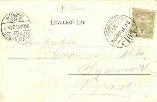 1905 Aszód, Vasútállomás, vasutasok