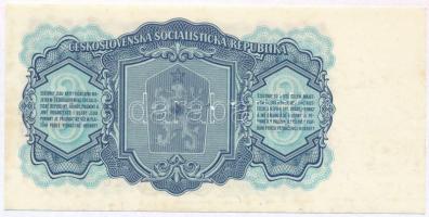 Csehszlovákia 1961. 3K három lyukkal perforált minta bankjegy T:I
Czechoslovakia 1961. 1 Koruny spe...