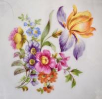 Reichenbach gyümölcsöstál, matricás, jelzett, hibátlan, d:28 cm