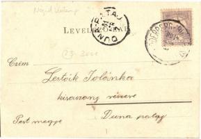 1901 Kisterenye, Kis-Terenne (Bátonyterenye); Vasútállomás, Báró Solymossy lak, kastély (EK)