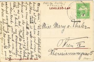 1912 Nyitraszeg, Chalmová; Besztercsény-kastély / castle (EK)