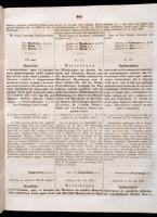 1856 Erdély Nagyfejedelemséget Illető Országos Kormánylap. Landes Regierungs-Blatt für das Grossfürs...