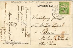 1916 Bosác, Bosaca; Nemesváralja (Nemes-Podhrágy), utca / Zemianske Podhradie, street