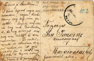 Alvinc, Vintu de Jos; Báró Horváth kastély. Izrael Salamon kiadása / castle (Rb)