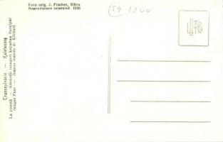 Körösfő, Izvoru Crisului (Kalotaszeg, Tara Calatei); Körösfői fiatal pár faragott kapuban (székelyka...