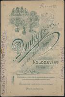 cca 1880 1848-as honvédek Vasvári Pál sírjánál Kolozsváron. 11x15 cm