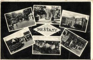 10 db régi felvidéki városképes lap / 10 pre-1945 Upper Hungarian (Slovakian) town-view postcards