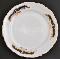 Iris porcelán süteményes készlet. Matricás, jelzett, hibátlan