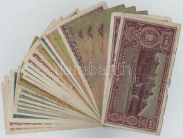 35db-os vegyes pengő tétel, közte 1946. 100.000BP és több szép tartású 1946. 10.000BP T:II-III-