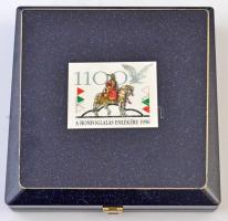 1996. "A Magyarság Őstörténete és Honfoglalása emlékére" aranyozott tombak emlékérem soroz...