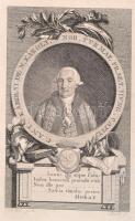 Nagykárolyi gróf Károlyi Antal (1732-1791.) táborszernagy, főispán, valóságos komornyik. rézmetszetű porctréja. 10x14 cm