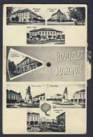 Makó mechanikus lap csendőrpalota, posta, kórház