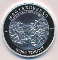 2018. 10.000Ft Ag "Görgei Artúr születésének 200. évfordulója" tanúsítvánnyal T:PP
