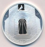 2018. 10.000Ft Ag "A reformáció meghirdetésének 500. évfordulója" tanúsítvánnyal T:PP