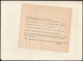 cca 1940-1944 "Vorwärts durch Schlamm und Dreck", egy panzer segít kivontatni a sárból az ...