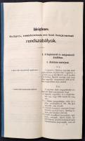 1869 Ideiglenes folyó-, csatorna és tói hajózási rendszabályok, 35 p.