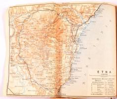 Baedeker, Karl: Unteritalien, Sizilien (Sardinien, Malta, Tripolis, Korfu). Leipzig, 1936, Karl Baed...