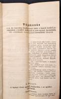 1869 Elszállásolási utasítás a m. kir. honv. kerületi parancsnokságok és hadbiztosságok számára, a m. k. honvédség végleges szervezéséig, az egyik oldalon 1870-es szolgabíró bejegyzéssel, 29 p.