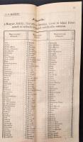 1869 Elszállásolási utasítás a m. kir. honv. kerületi parancsnokságok és hadbiztosságok számára, a m...